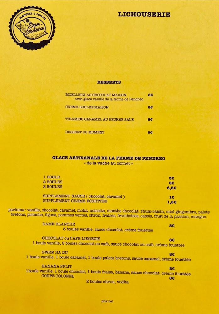 BORN TO BIGORNEAU - Menu Image 4